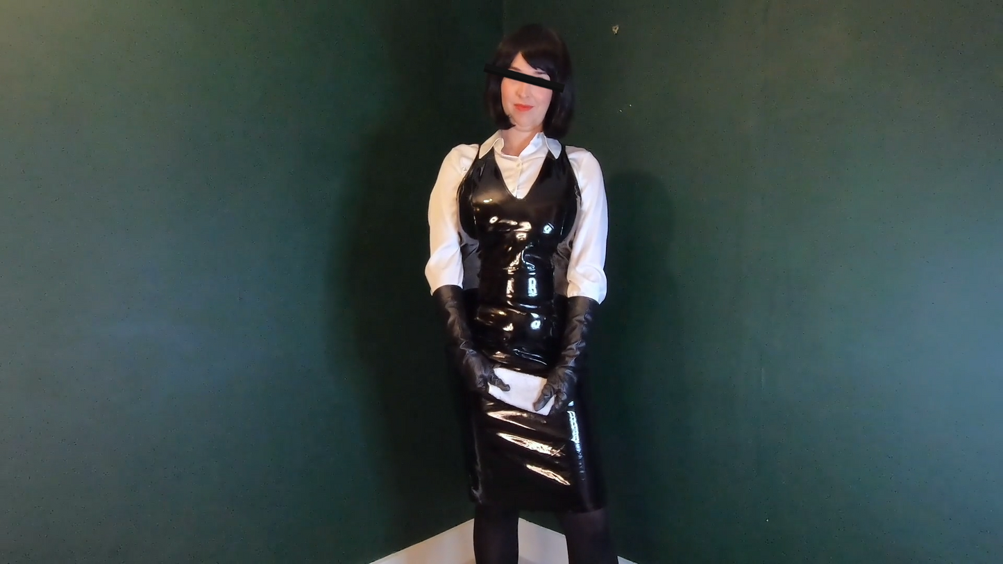 PVC Dress POV
