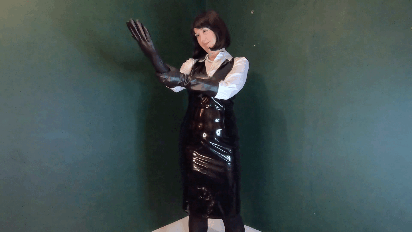 PVC Dress POV